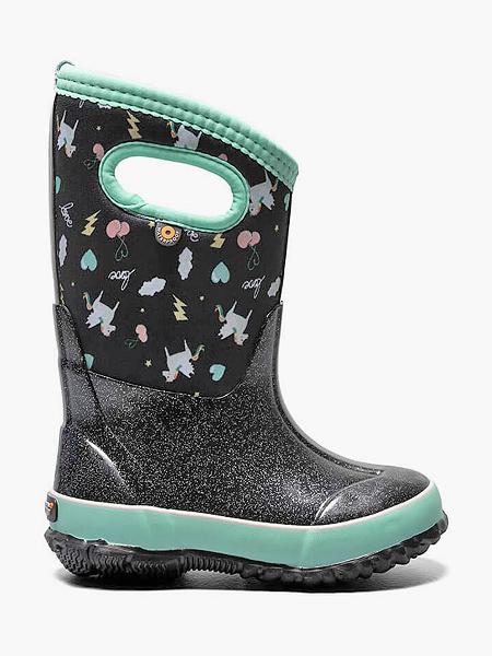 BOGS Boots Deutschland - Classic Pegasus Winterstiefel Kinder Schwarz Multi DE32056